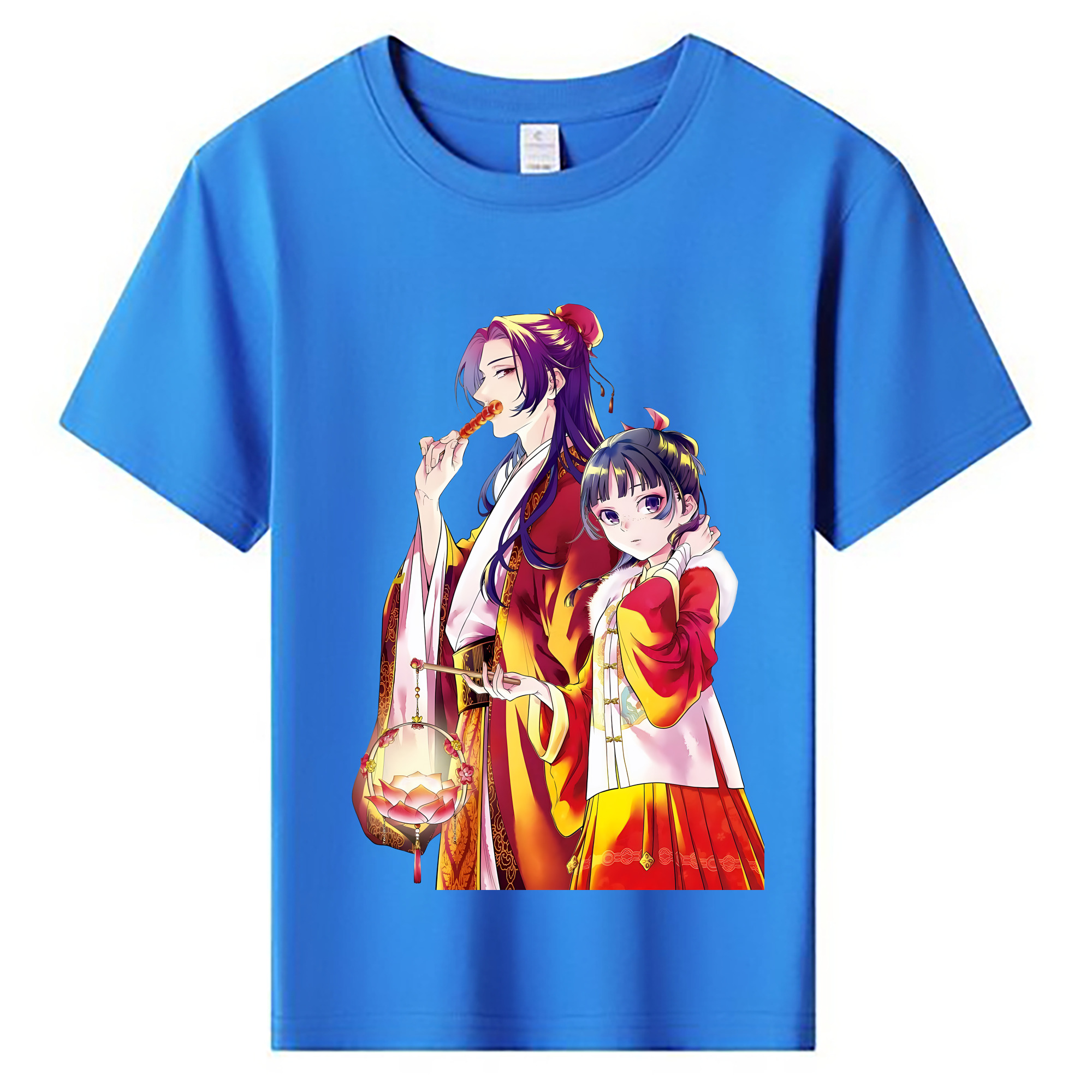 （画像用） 薬屋のひとりごと The Apothecary Diaries 綿100％キッズTシャツ（フロントプリント）